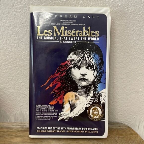 Les Miserables VHS Video Tape - Picture 1 of 7